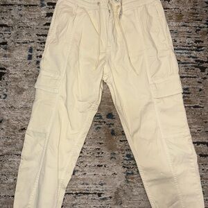 Reserved Men's Light Beige Cargo Pants